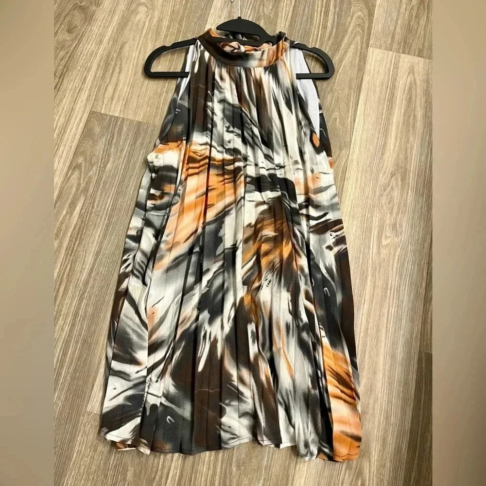 Jaipur Pleated Dress Size Medium